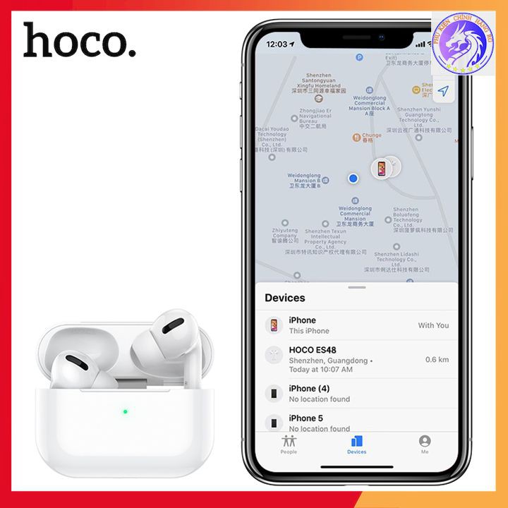 Tai Nghe True Wireless Bluetooth Âm Thanh Sống Động Hoco ES38 ES42 ES48 - Hỗ Trợ Sạc Không Dây - BH 1 Năm