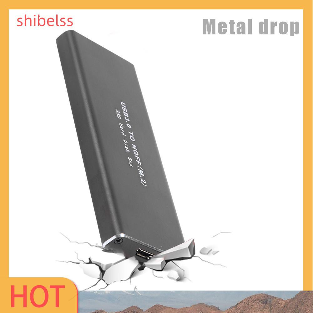 Hộp Đựng Ổ Cứng Di Động Shibelss Chuyển Đổi M.2 B-Key Sang Usb 3.0 Ssd | BigBuy360 - bigbuy360.vn