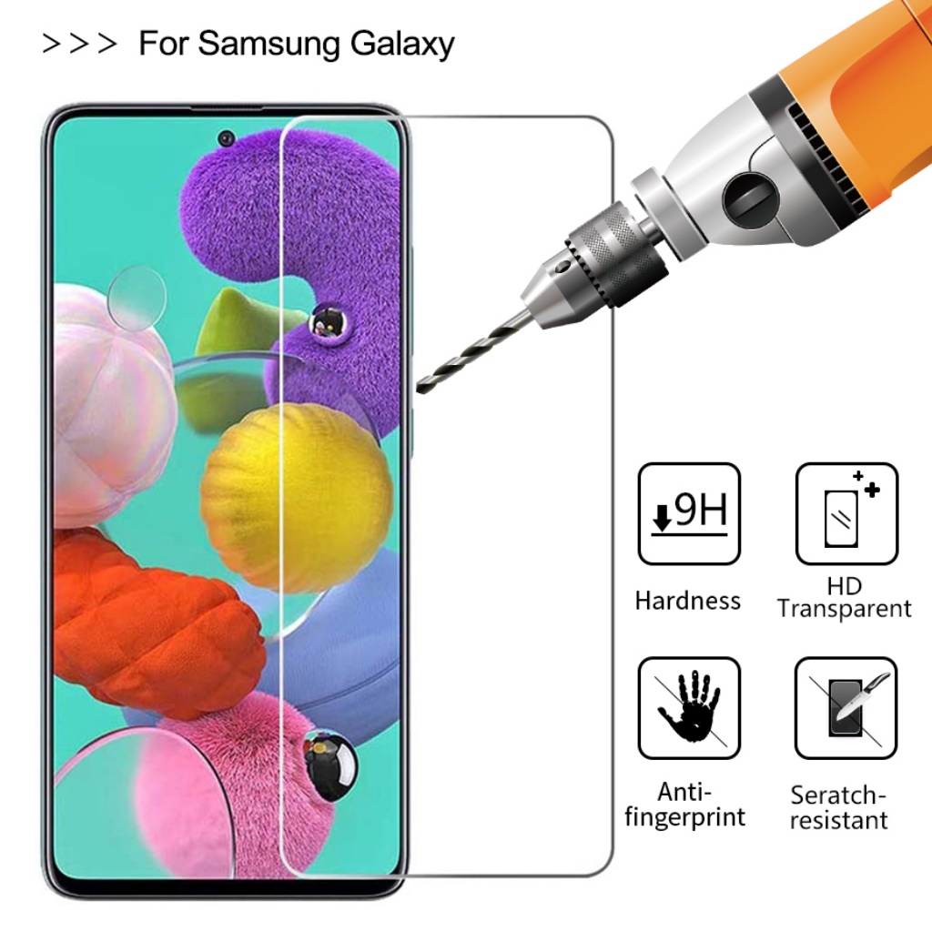 Kính cường lực samsung A51 A71 A01 A11 A21 M21 M31 A5 2017 A7 2017 J7 PRIME J2PRIME J2PLUS A02S A03S M20 M62 A52 A72 A10