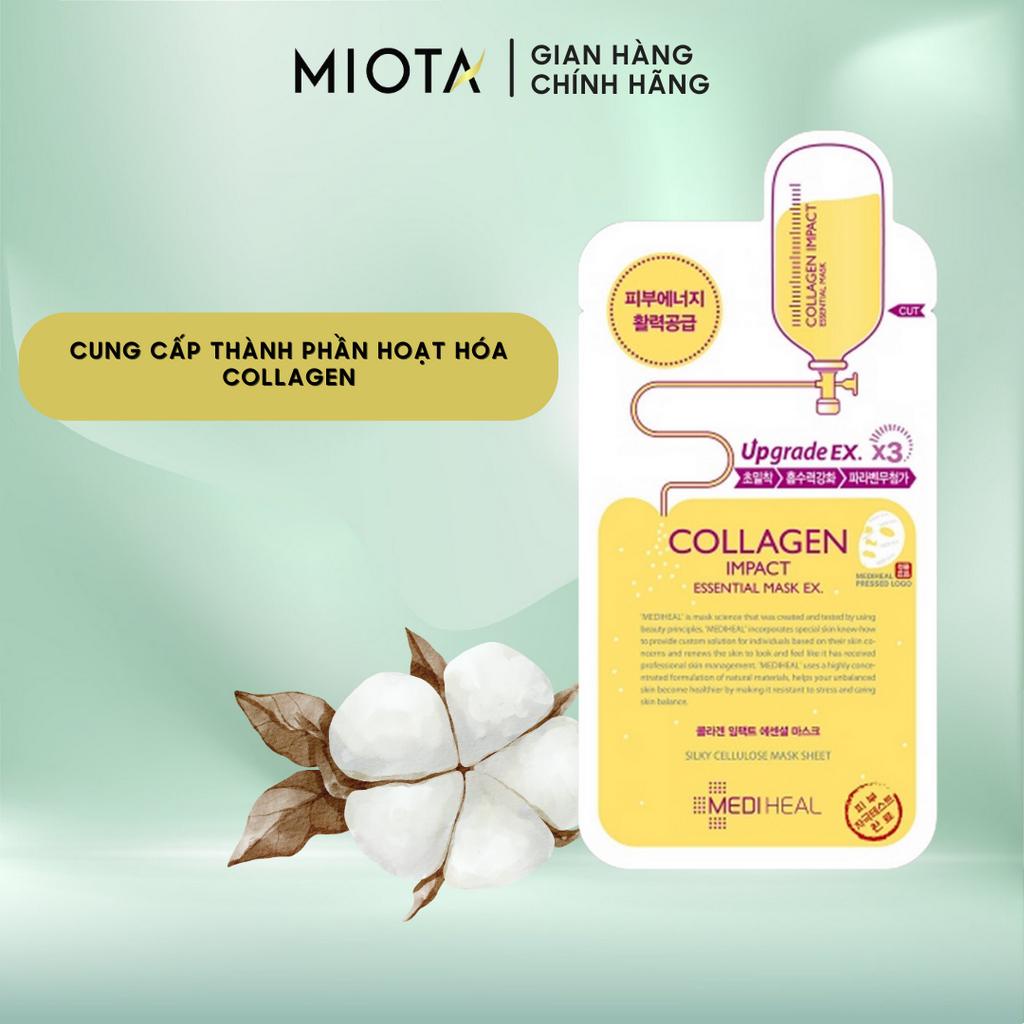 Mặt Nạ Chống Lão Hóa, Dưỡng Da Căng Mịn Mediheal Collagen Impact Essential Mask Ex Lẻ 1 Miếng 25ml