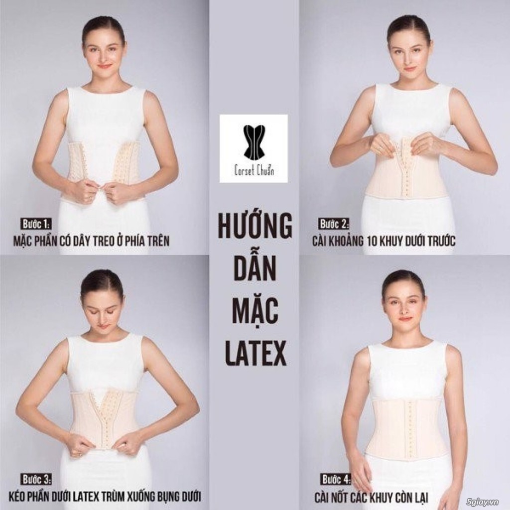 Đai nịt bụng latex 25 xương chuẩn Hy lạp cao cấp - đai định hình | BigBuy360 - bigbuy360.vn
