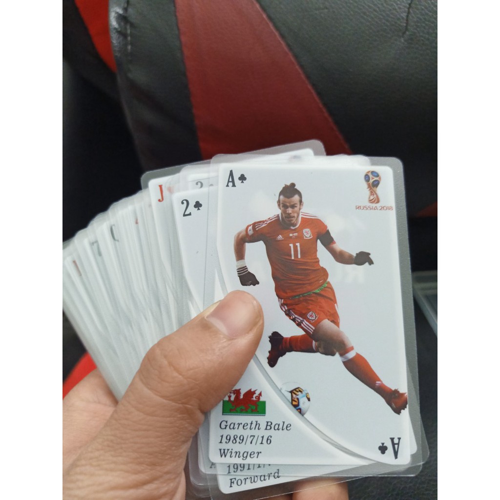 BỘ 52 THẺ BÓNG ĐÁ CÁC NHÂN VẬT NỔI TIẾNG POCA MATCH ATTAX RUSSIA 2018