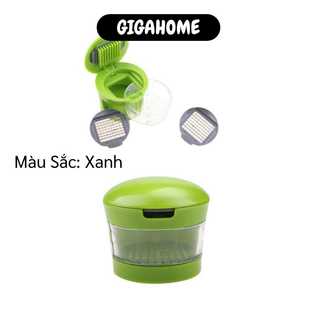 Máy Xay Tỏi GIGAHOME Dụng Cụ Xay, Băm, Nghiền Hành, Tỏi, Ớt Bằng Tay Tiện Lợi 5876