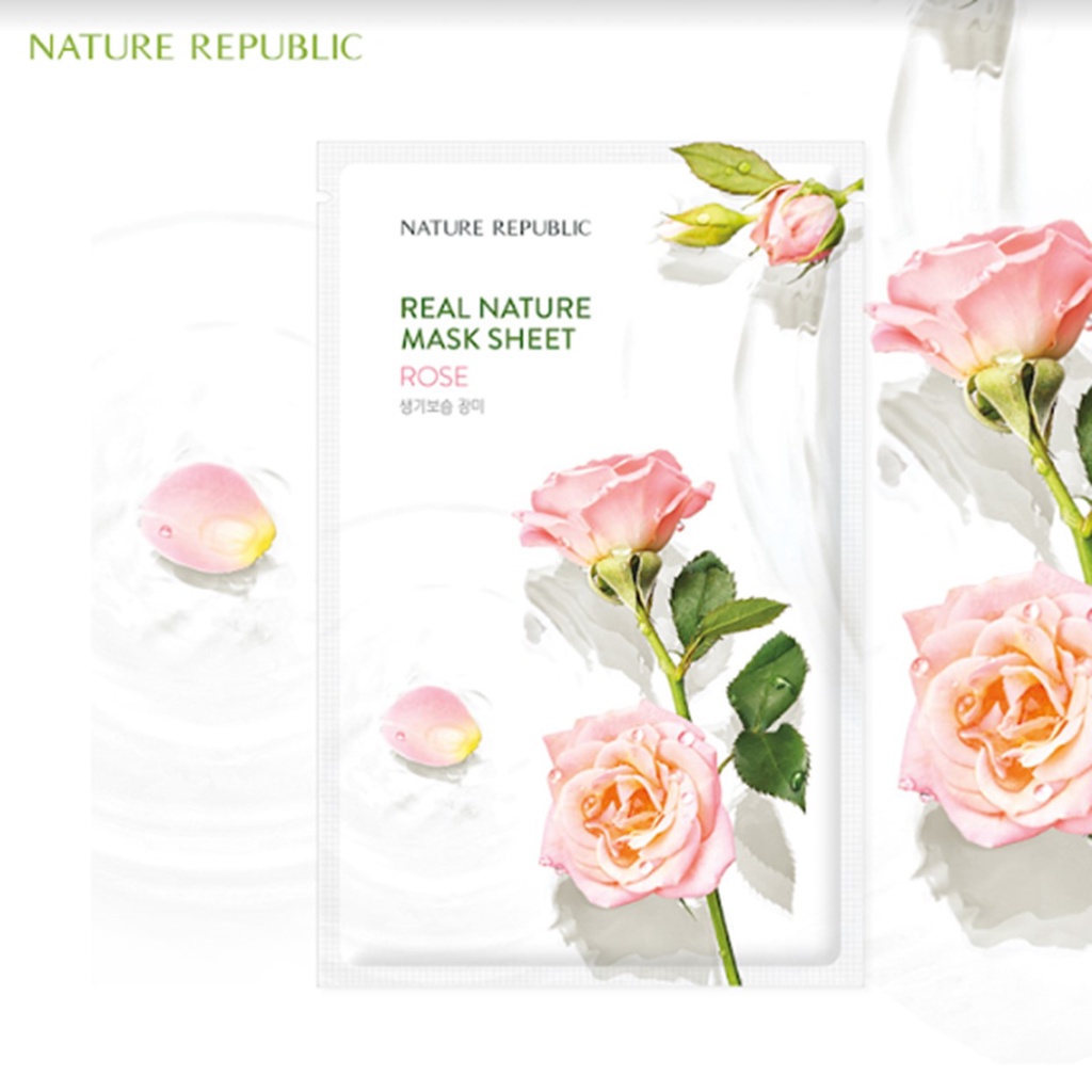 Mặt Nạ Dưỡng Ẩm, Dưỡng Trắng, Chống Lão Hóa Da Nature Republic Mask Sheet 23ml | BigBuy360 - bigbuy360.vn