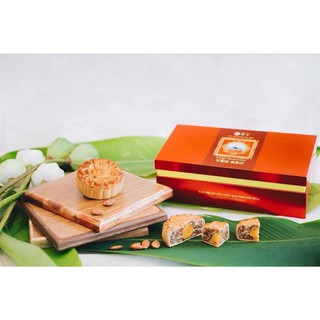 BÁNH TRUNG THU YẾN SÀO KHÁNH HÒA - HỘP 1 BÁNH X 120gr và 200gr