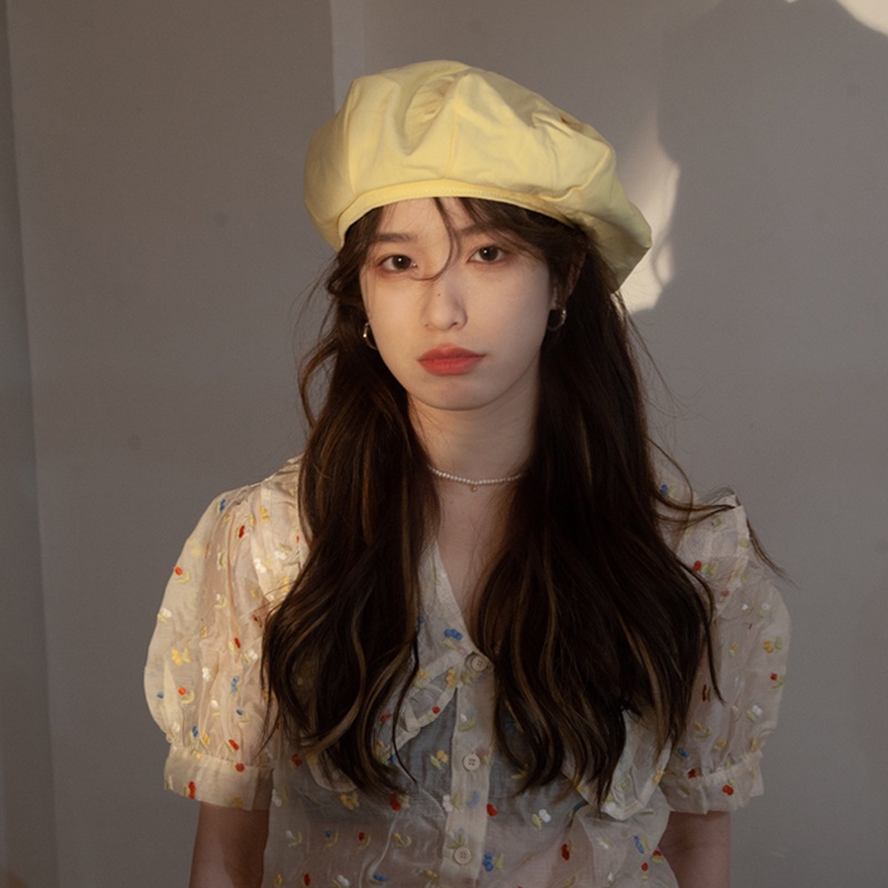 Mũ nồi hình đám mây màu kẹo thời trang xuân hè dành cho nữ