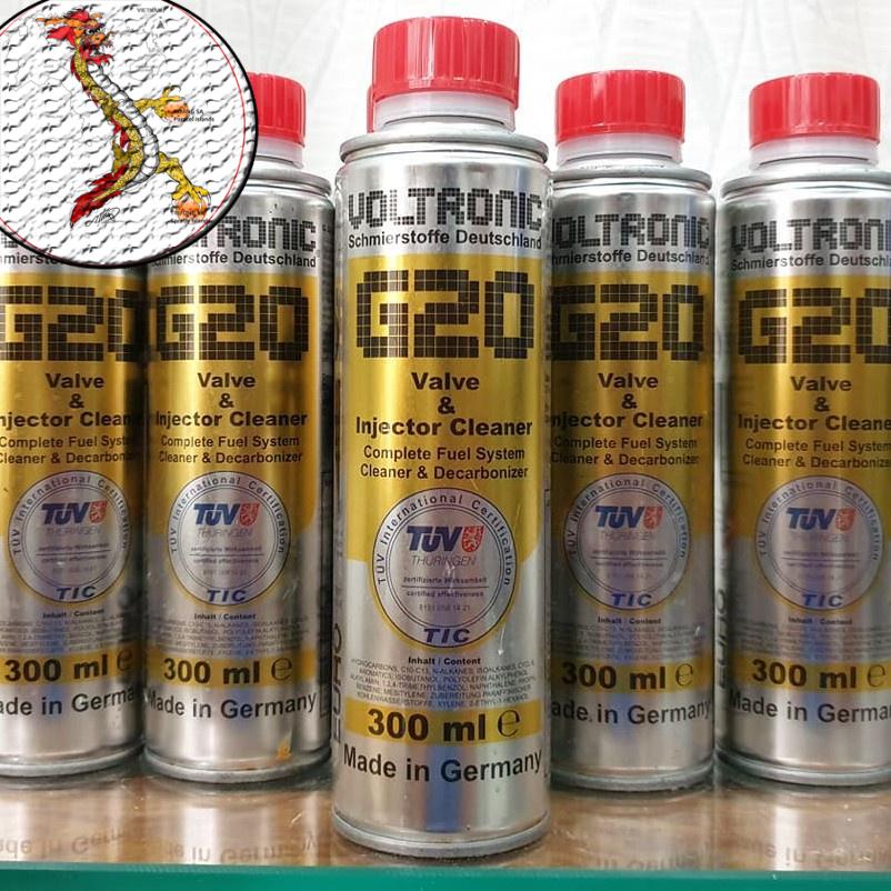 [Giá hủy diệt] Vệ Sinh Kim Phun Buồng Đốt Voltronic G20 300ml, vệ sinh buồng đốt hệ thống nhiên liệu động cơ Voltronic