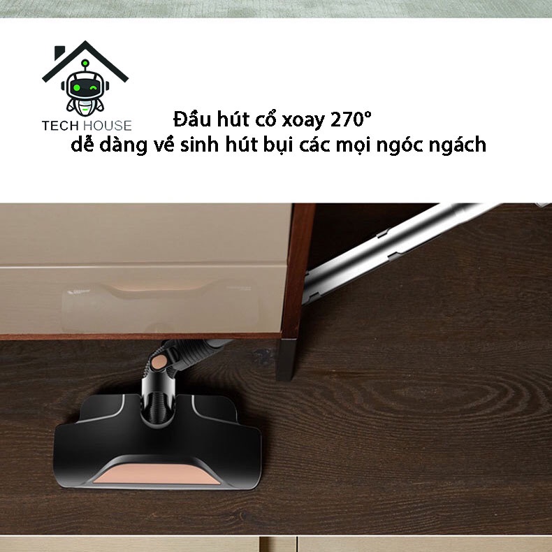 MÁY HÚT BỤI GIA ĐÌNH DEERMA DX115C, 3 ĐẦU HÚT ĐA NĂNG TIỆN ÍCH