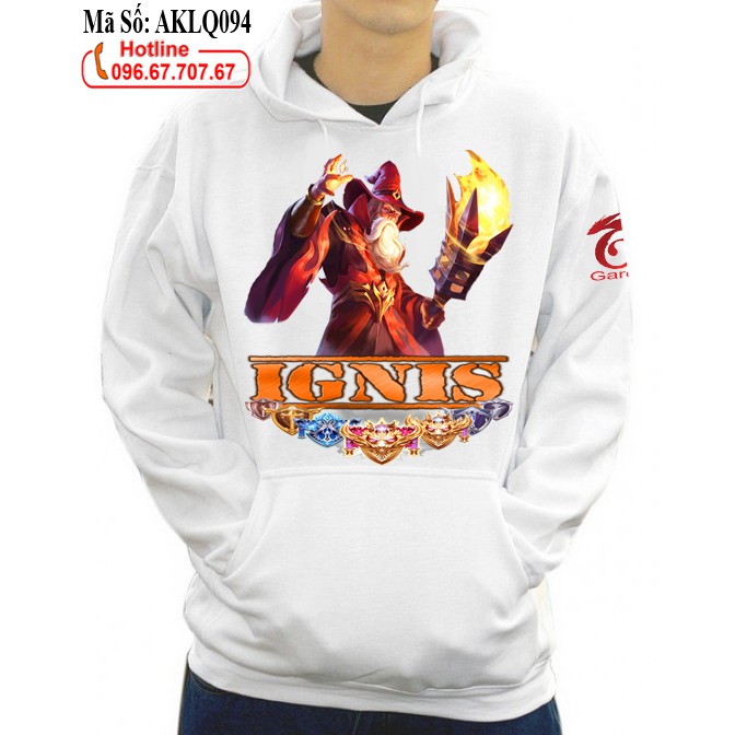 Áo hoodie liên quân mobile Ignis