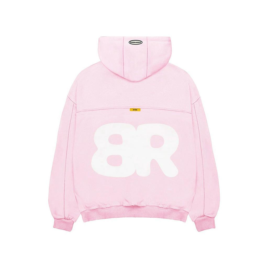 Áo Khoác Hoodie Bad Rabbit NEON RABBIT HOODIE - BLUSH - Local Brand Chính Hãng