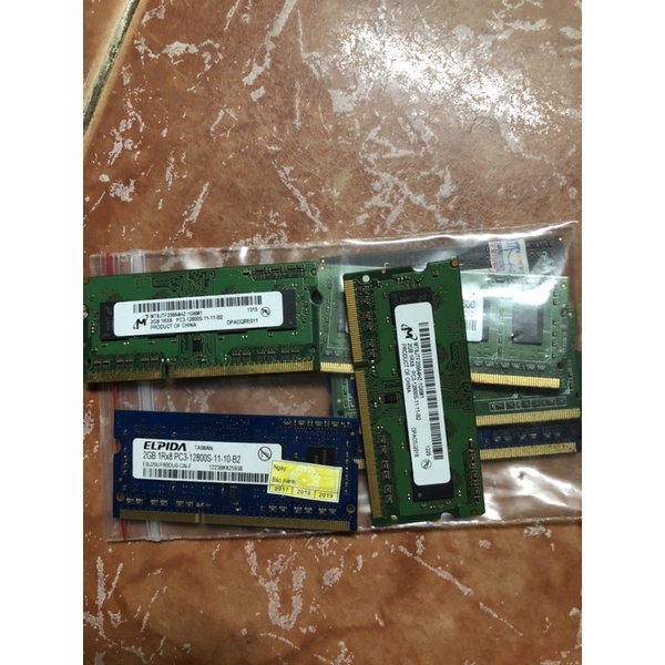 ram laptop 2g 1600 dùng cho cpu đời 2-3 mà thôi nhé