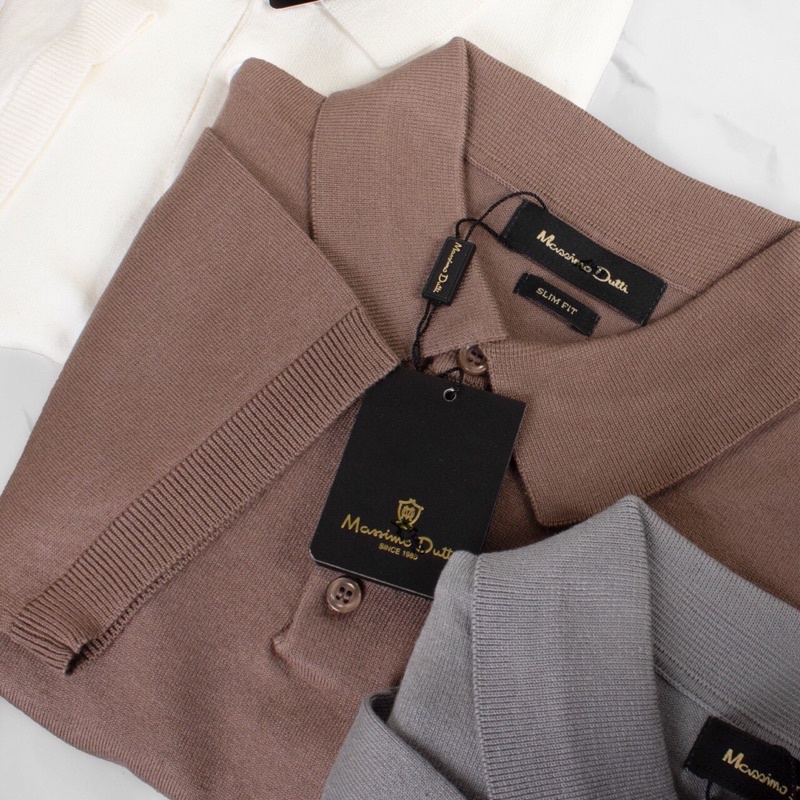 Áo Polo Len Dệt Kim, Áo Len Xuân Hè, Áo Phông Dệt Kim.