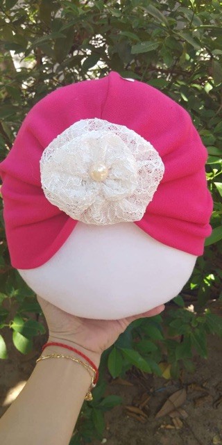 Mũ turban cho bé