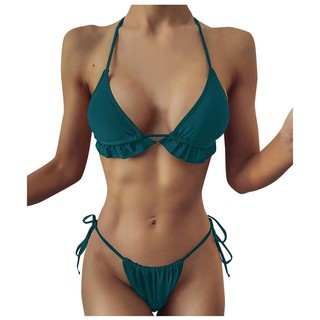 Bikini Nữ Màu Trơn Gợi Cảm Size Lớn