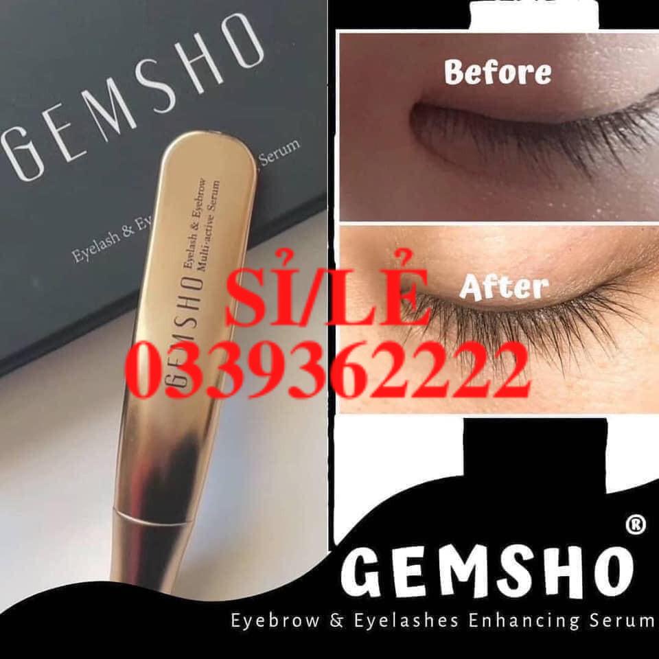[ CHÍNH HÃNG ] Serum dưỡng dài mi Gemsho Eyelash &amp; Eyebrow Enhancing 3ml Sena Beauty  HAIANHSHOP