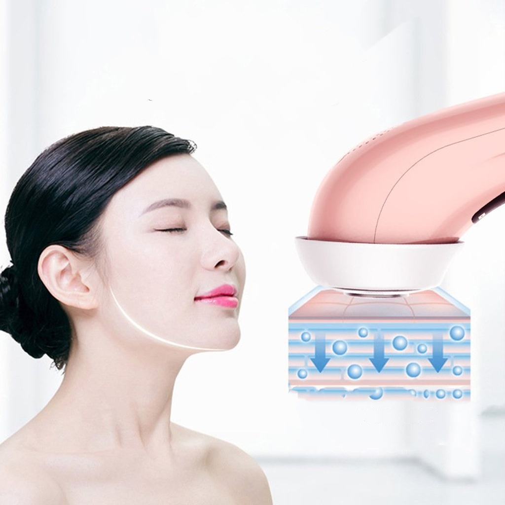 Máy điện di tinh chất đèn Led TL818, mát xa nâng cơ đẩy dưỡng chất,Máy ION dưỡng trắng Maxcare bản nâng cấp 2022