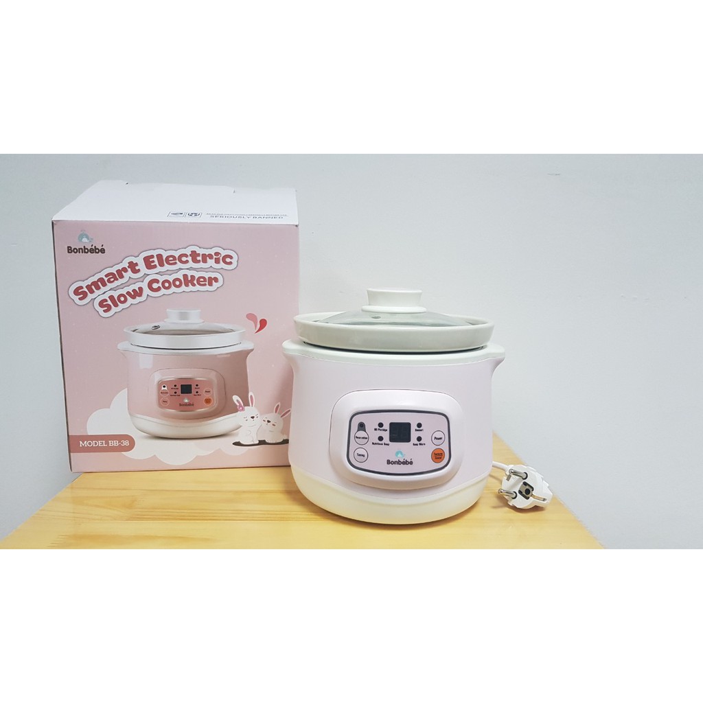 [Chính hãng] Nồi nấu chậm thông minh Bonbébé BB-38