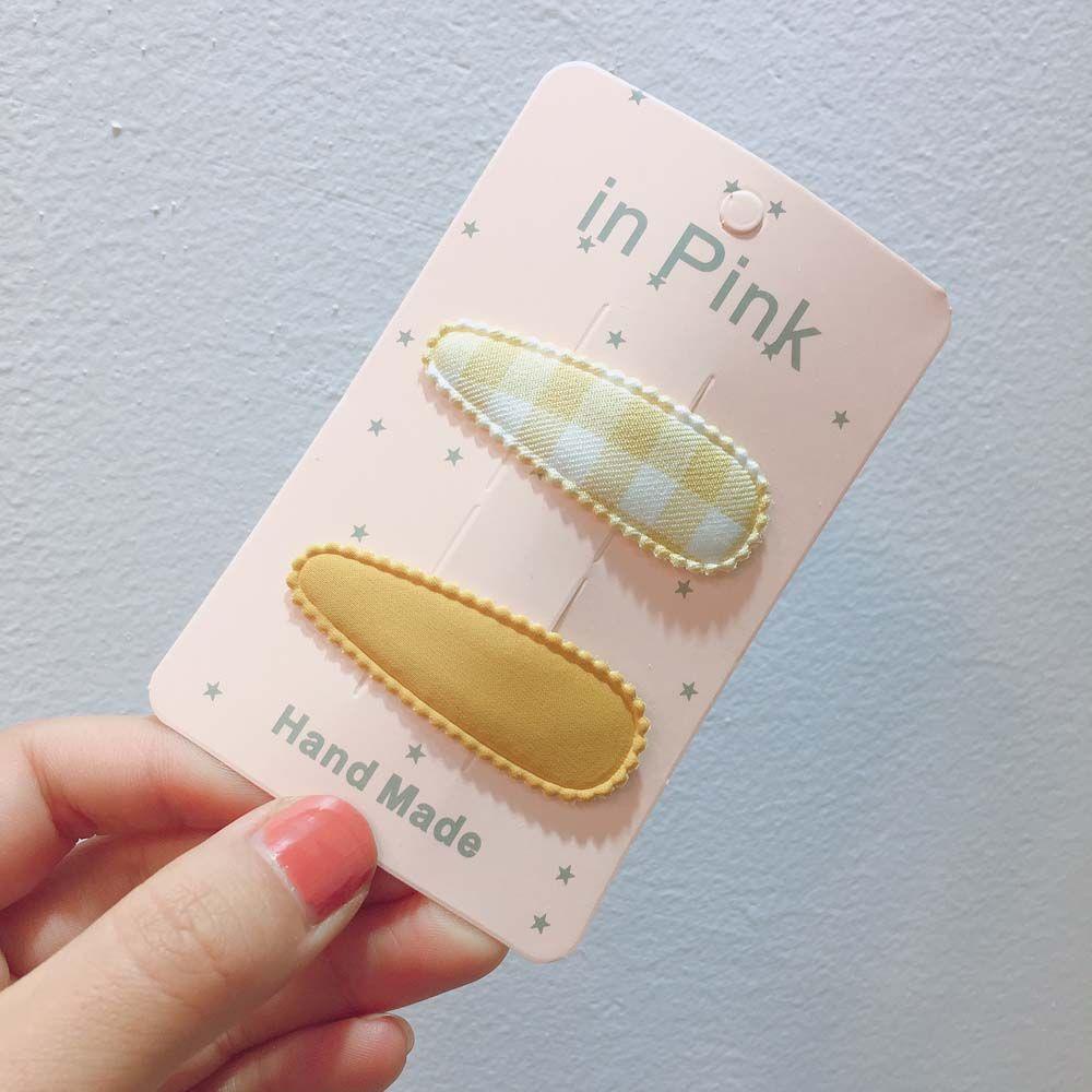 Kẹp Tóc WMES15H Hình Vuông / Giọt Nước Đơn Giản Cho Mẹ Và Bé