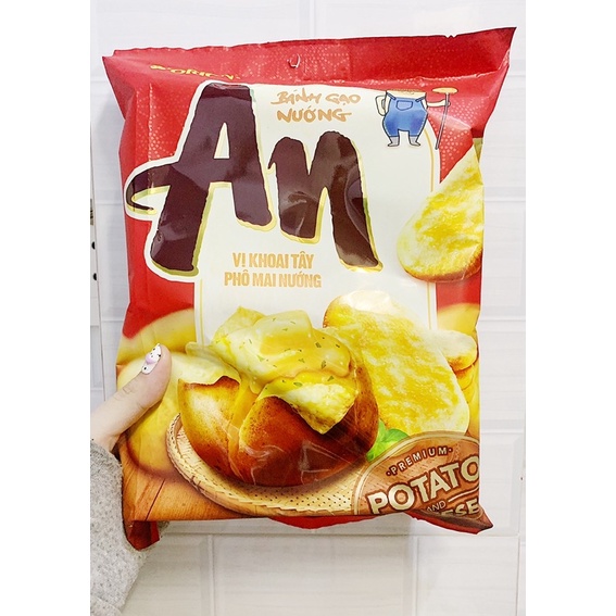 BÁNH GẠO NƯỚNG AN 4VỊ LẺ VÀ COMBO 4GÓI 4VỊ