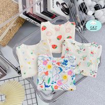 Áo phông cotton cổ tròn  cho bé gái - APCTBG