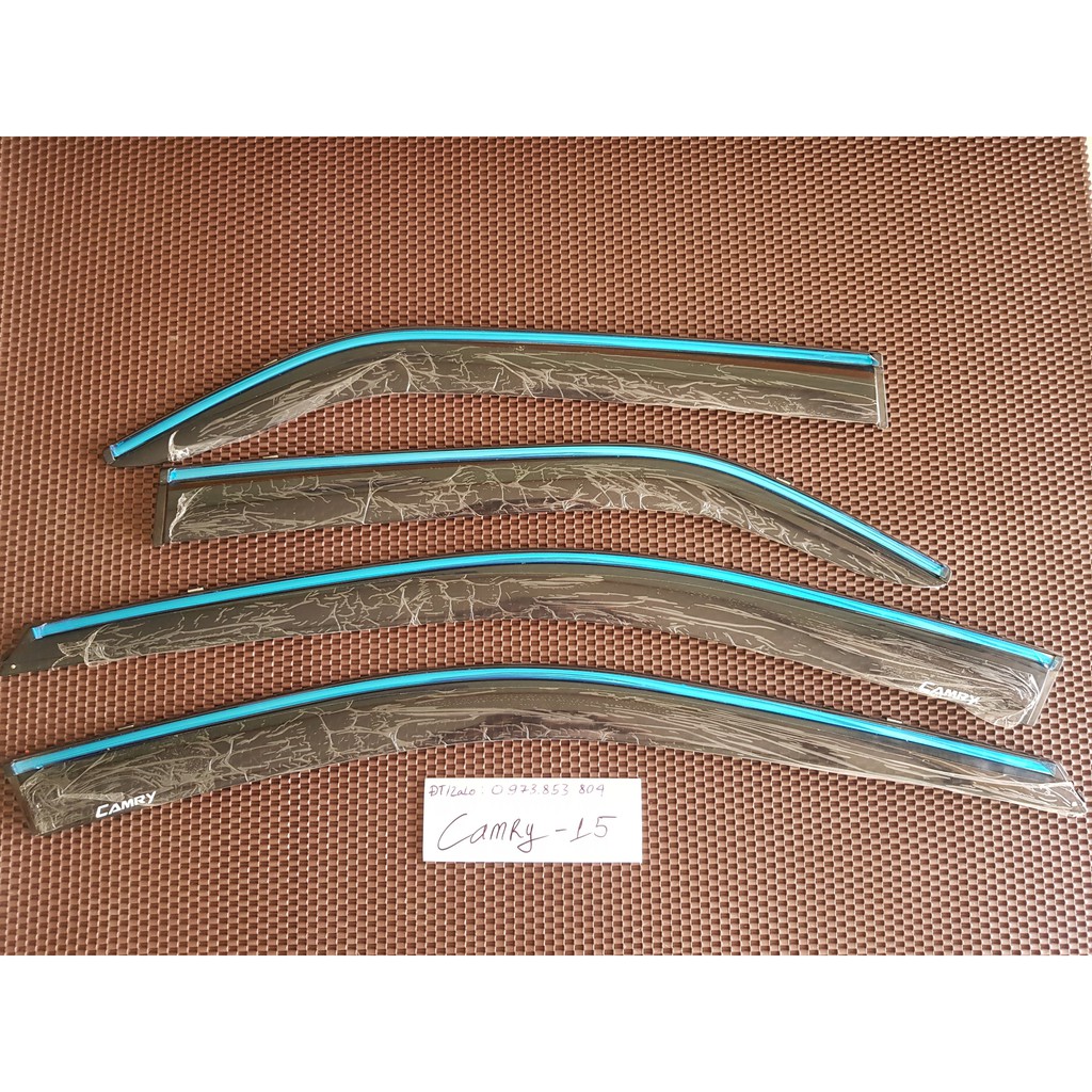 vè che mưa chỉ mạ inox camry 2015