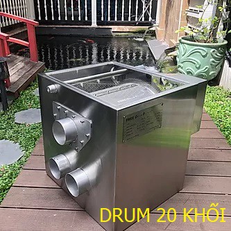 Máy lọc phân tự động cho hồ cá drum 10-20-30-35-60-80-100-120-160-200 khối