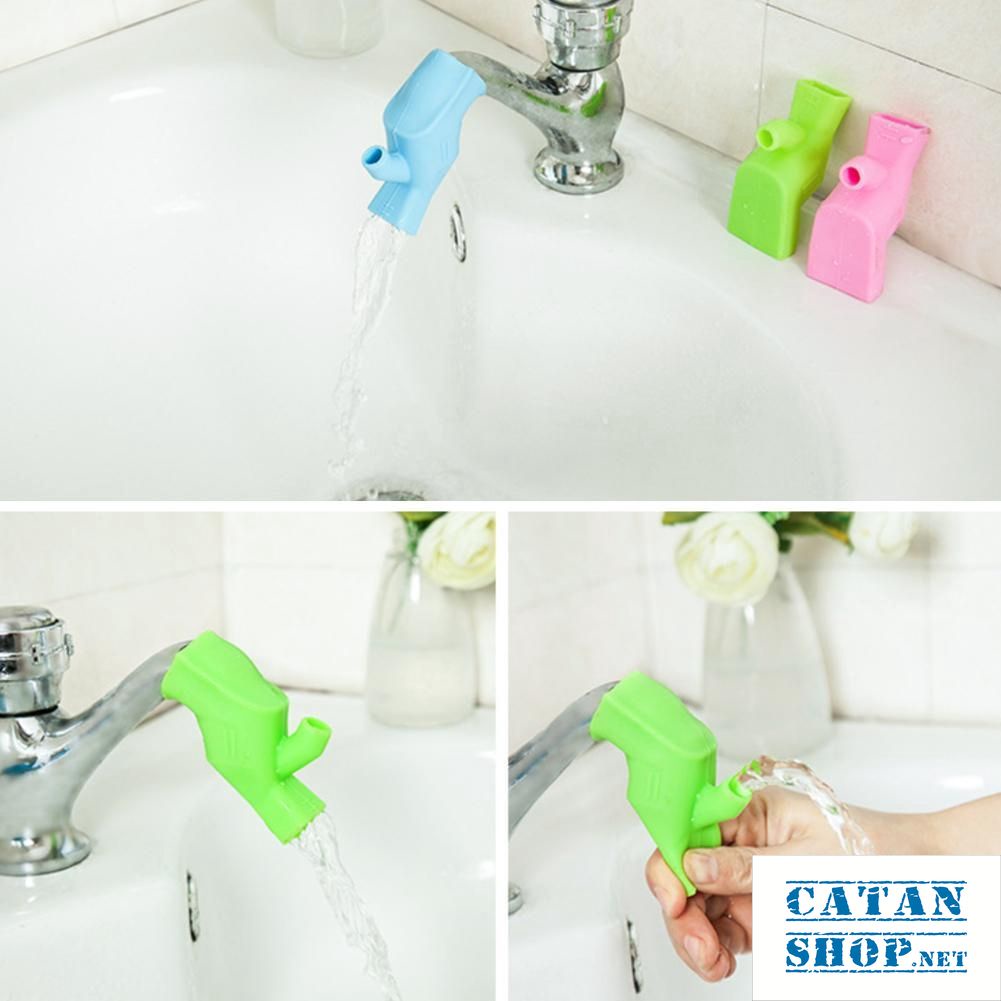 Đầu nối silicone, đầu nối dài vòi nước gắn vòi lavabo, vòi nước bồn rửa mặt siêu tiện dụng-GD576-DauNoiVN