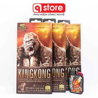 Cường lực KingKong 9D cho iPhone 12 ProMax, 12Pro, 12 - Hộp sắt cao cấp