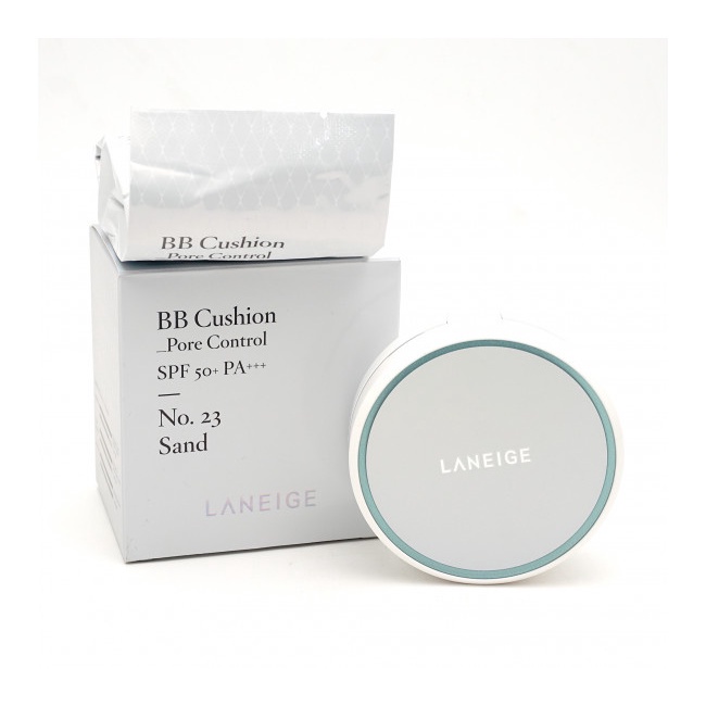 [Có sẵn] Phấn nước 2 lõi Laneige BB Cushion Pore Control - No.23 Sand