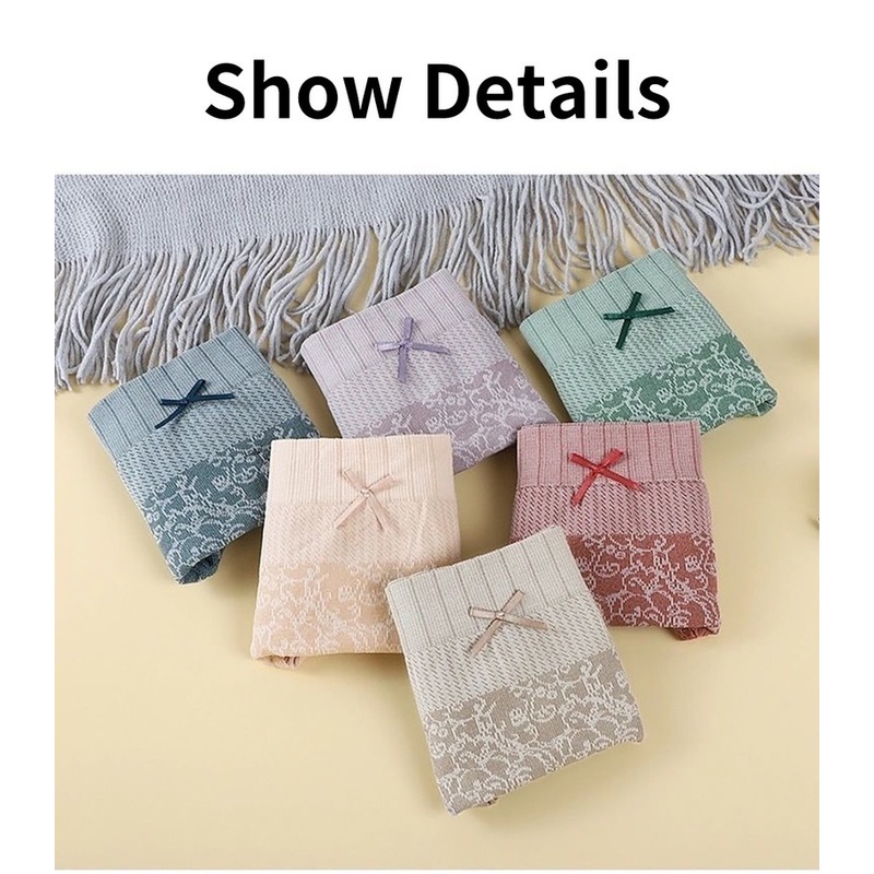 5 Quần Lót Nữ Ôm Bụng Hoàng Hậu Cạp Cao Siêu Đẹp Dệt Kim - Quần Lót Nữ Cotton Cao Cấp Shop YUNA