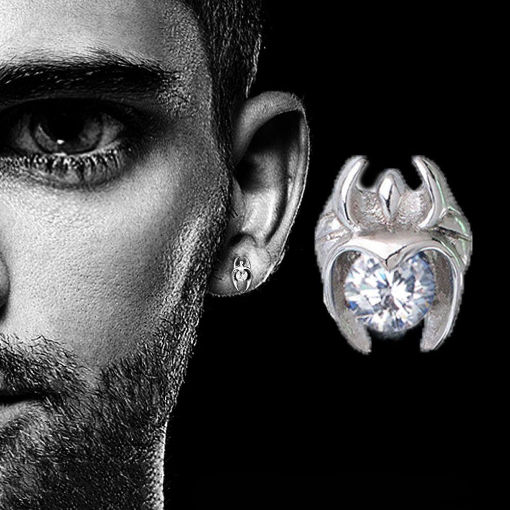 Bông Tai Dáng Dài Hình Dơi Phong Cách Punk Cá Tính Cho Nam Và Nữ