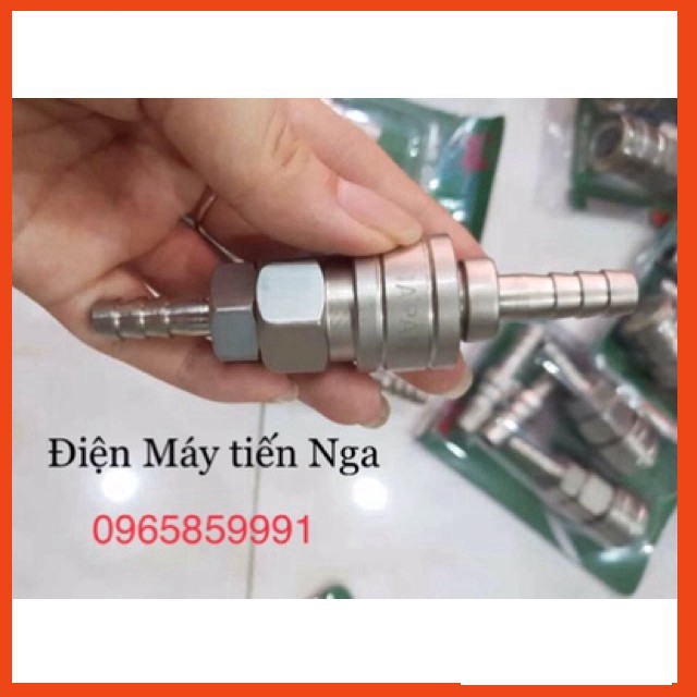 Đầu nối nhanh hơi khí nén đuôi chuột  Cao Cấp