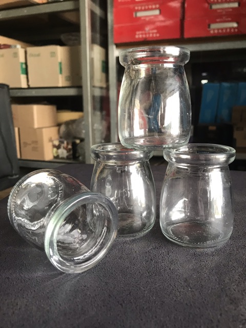 HỦ SỮA CHUA 100ml nắp nhựa trắng
