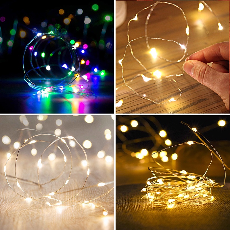 3 mét đèn led trang trí Dây đèn Led fairylight dây đèn đom đóm dây đèn trang trí
