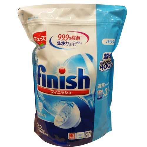 BỘT RỬA CHÉN CHO MÁY RỬA CHÉN FINISH NHẬT BẢN (TÚI 2.2KG) - HÀNG NỘI ĐỊA NHẬT