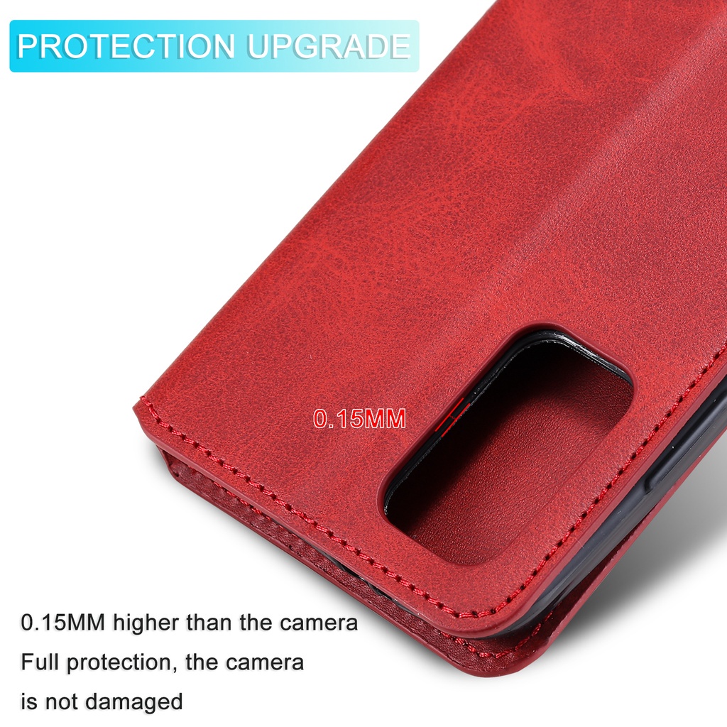 Flip Leather Ốp điện thoại Redmi 9T Xiaomi Redmi K40 Gaming K40 K40 Pro Redmi Note 12 Redmi Note 10 Pro Max Mi 11 Lite 5G NE Poco F3 X3 GT Poco M3 Full Protection Anti Fall Phone Cover