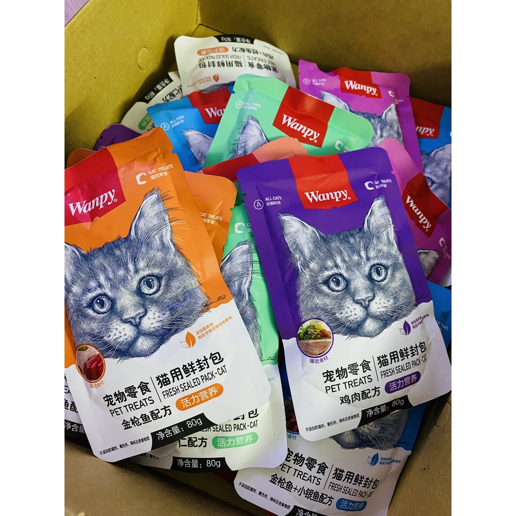 Set 10 Pate Wanpy Mix Đủ Vị