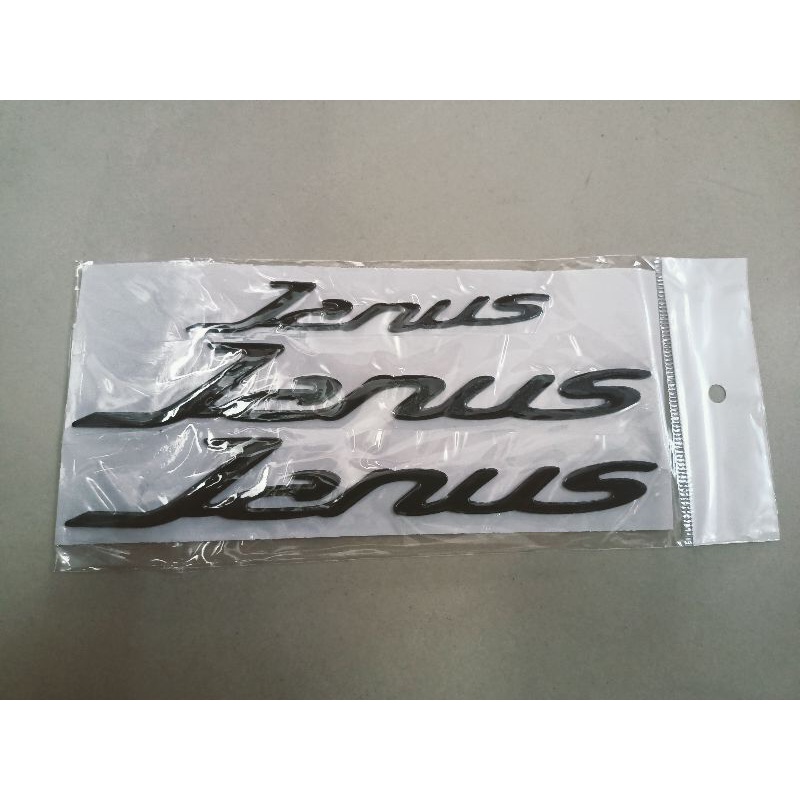 Bộ tem nổi Janus màu đen new