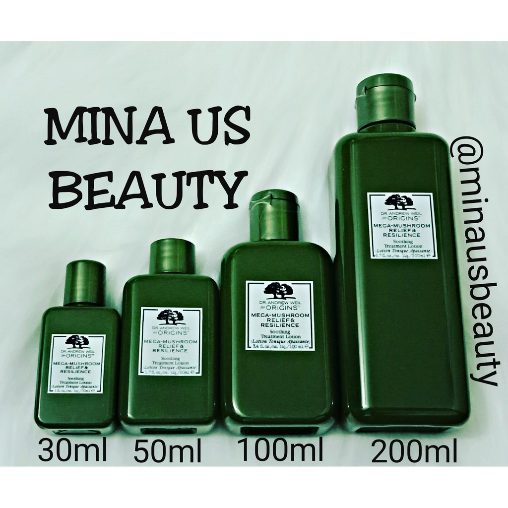 🌿 Toner Nấm Linh Chi Dr. Andrew Weil for Origins™ Mega-Mushroom Relief & Resilience Soothing Treatment Lotion
