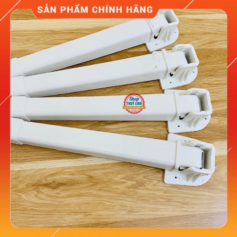 Chân bàn nhựa trắng sang trọng cao 30cm