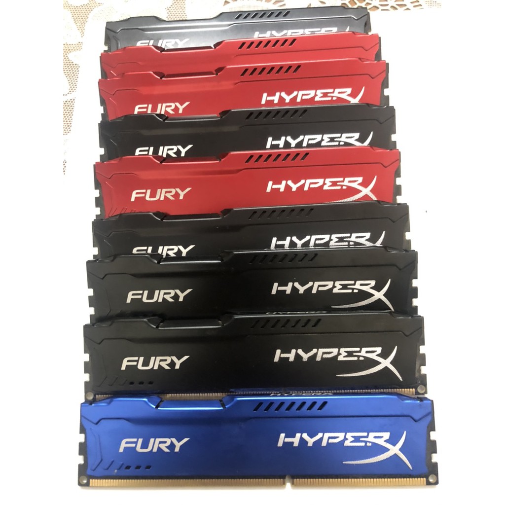 RAM 4G/DDR3/1600 KingTon Hyberx Fury Tản Nhiệt Chính Hãng-Vi Tính Bắc Hải | BigBuy360 - bigbuy360.vn