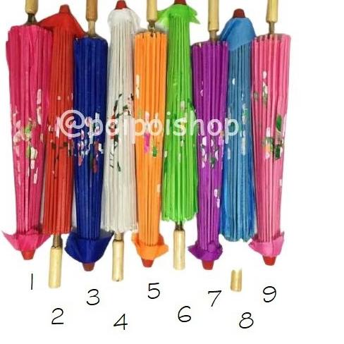 Dù Jumbo 84cm Họa Tiết Hoa Phong Cách Trung Quốc Dùng Trang Trí Năm Mới