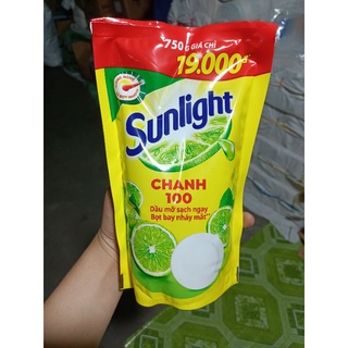 [HCM] NƯỚC RỬA CHÉN SUNLIGHT TÚI