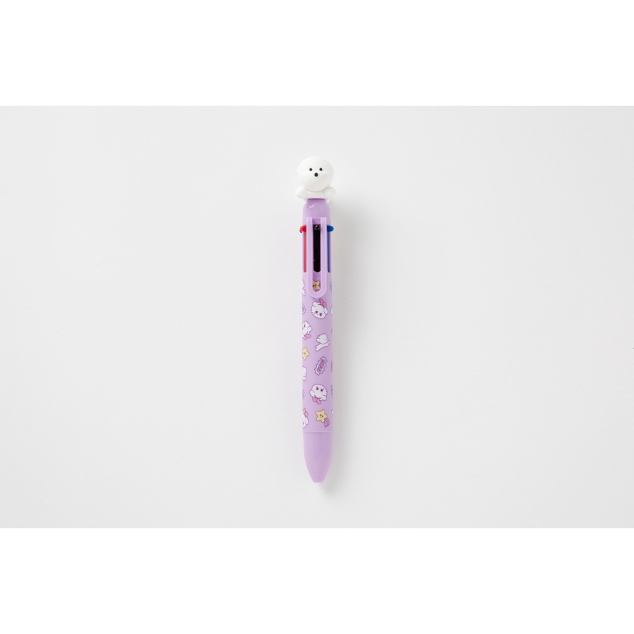 Bút Bi ARTBOX Hàn Quốc 6 Màu Sắc Tùy Chọn Thiết Kế Xinh Xắn Hình Cún Bichon