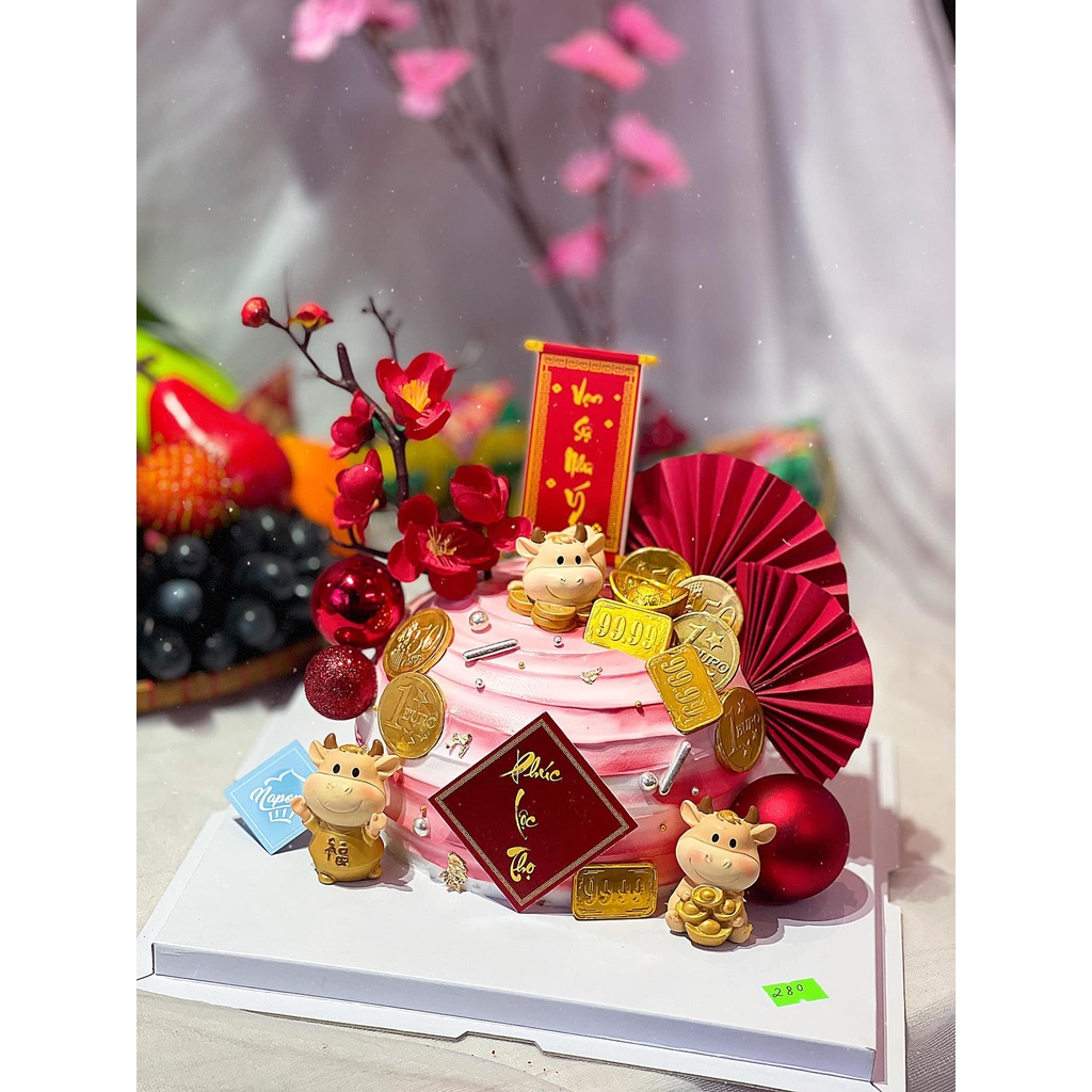 Đồ chơi trang trí Trâu sứ Mix mẫu không chọn mẫu