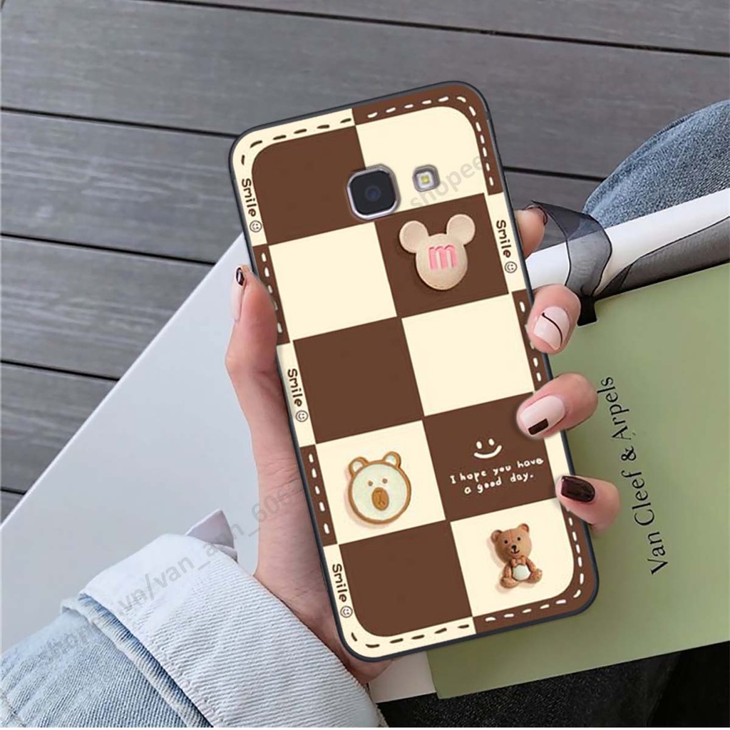 Ốp lưng Samsung J5 Prime hình gấu, kẹo dễ thương cute
