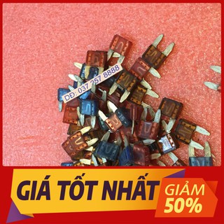 [-FreeShip-] Cầu chì Nhật 7-5A-10A-15A cho ô tô xe máy giá 10 chiếc [ShopUyTín]