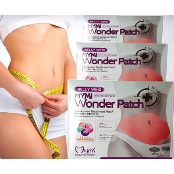 Hộp 5 Miếng Dán Giảm Mỡ Bụng Mymi Wonder Patch Hàn Quốc - Sevenmart