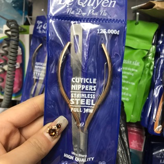 Kềm nhặt da hiệu lệ quyên