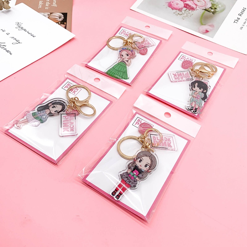 Mới Móc Khóa Acrylic Hình BLACKPINK